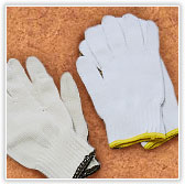 エコクレイン混紡糸を使用した手袋の写真